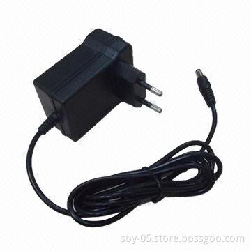 AC/DC Switching Adapter with EU Plug, 0 to 40°C Operating Temperature, 5-95% RH Humidity